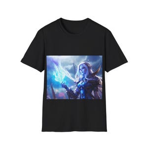 World of Warcraft Mage Unisex T-Shirt, Gamer Tee, Fantasy Shirt, Gaming Apparel, Video Game Merch