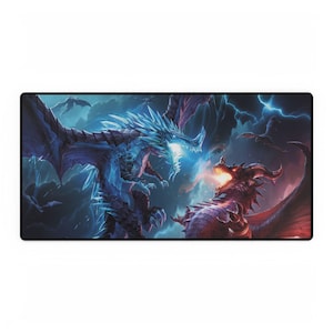 World of Warcraft Gaming Desk Mats - RPG Gaming Accessories, Custom Gaming Mouse Pads, Geeky Gamer Gifts, Computer Desk Decor, Desk