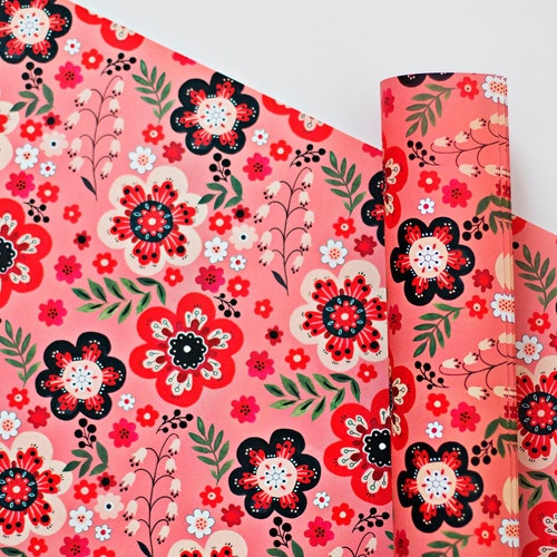 Gift Wrapping Cherry Blossom Etsy