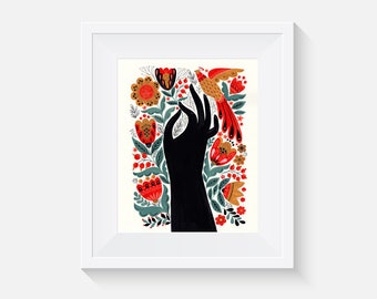 Giclee Print, How to Love the World Art Print