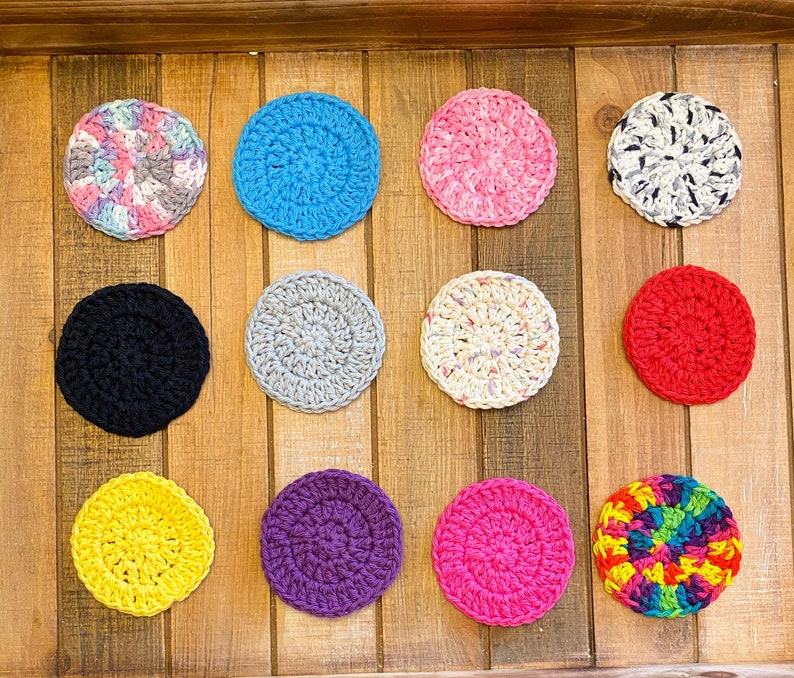 Car Cup Holder Coasters Stroller Cozy Crochet Knit Cotton Etsy