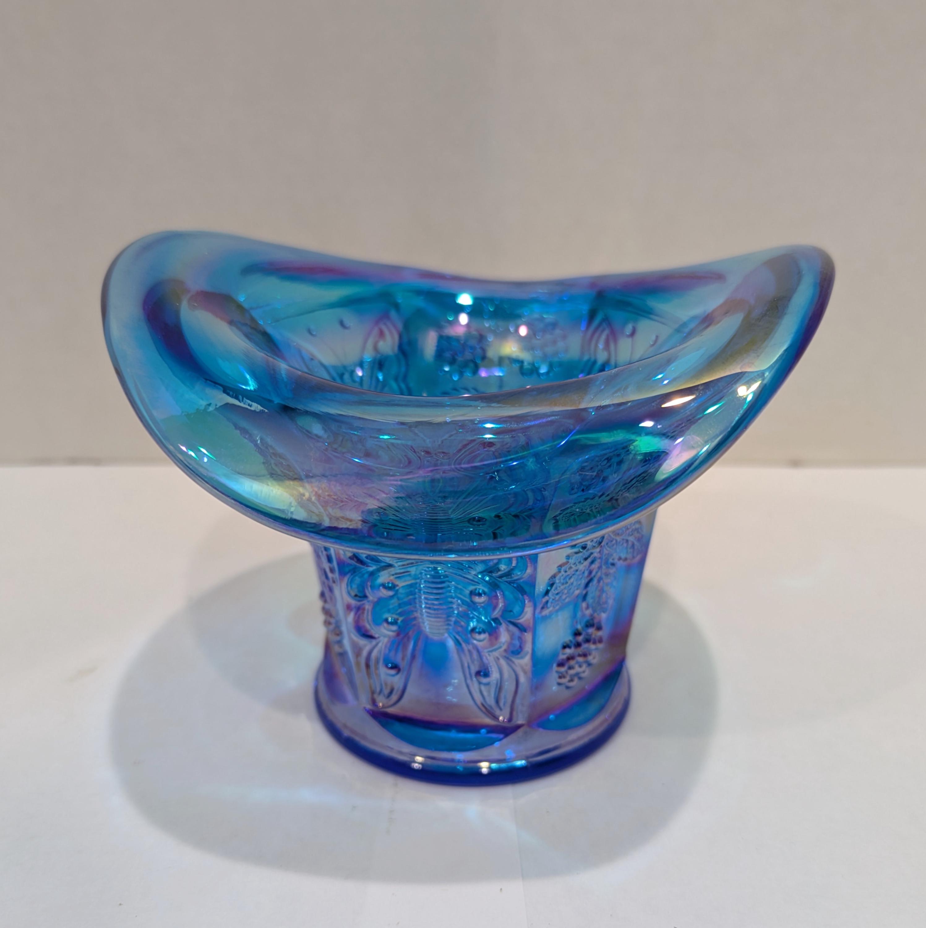 Fenton Butterfly Carnival Glass - Etsy
