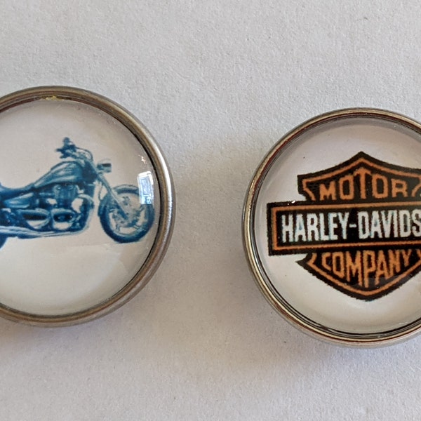 Harley Davidson Buttons Etsy