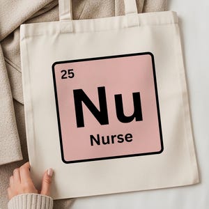 100% Baumwolle Einkaufstasche für Krankenschwestern | Arbeitstasche für NICU-Krankenschwester, Wochenbett, Hebammengeschenk, Krankenschwester-Ruhestand, Krankenpflege-Abschluss | Krankenschwester Geschenke