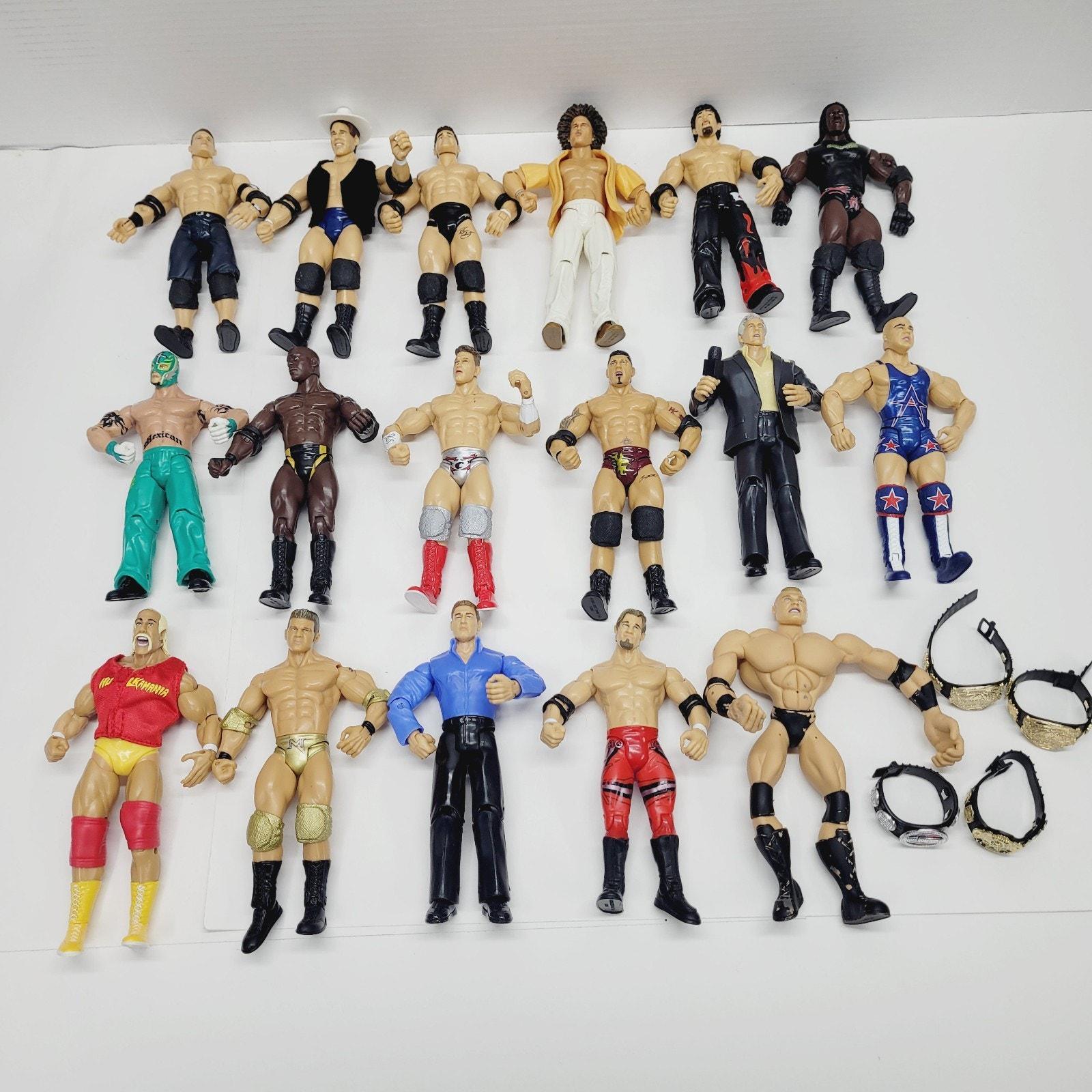 Vintage WWE Action Figures 2002-2005 Jakks Pacific Lot of 17 - Etsy
