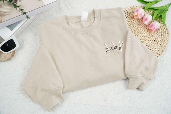 Embroidered Custom NNP Nurse Sweatshirt, NNP Nurse Gift, Nurse Appreciation Gift, Neonatal Nurse Practitioner Crewneck, Nurse Sweatshirt
