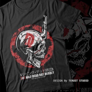 Gundam Thunderbolt T-shirt Living Death Devision unisex t-shirt