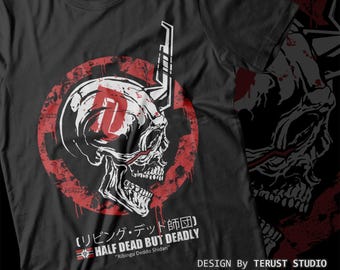 Gundam thunderbolt T-Shirt Living death Devision unisex Tee