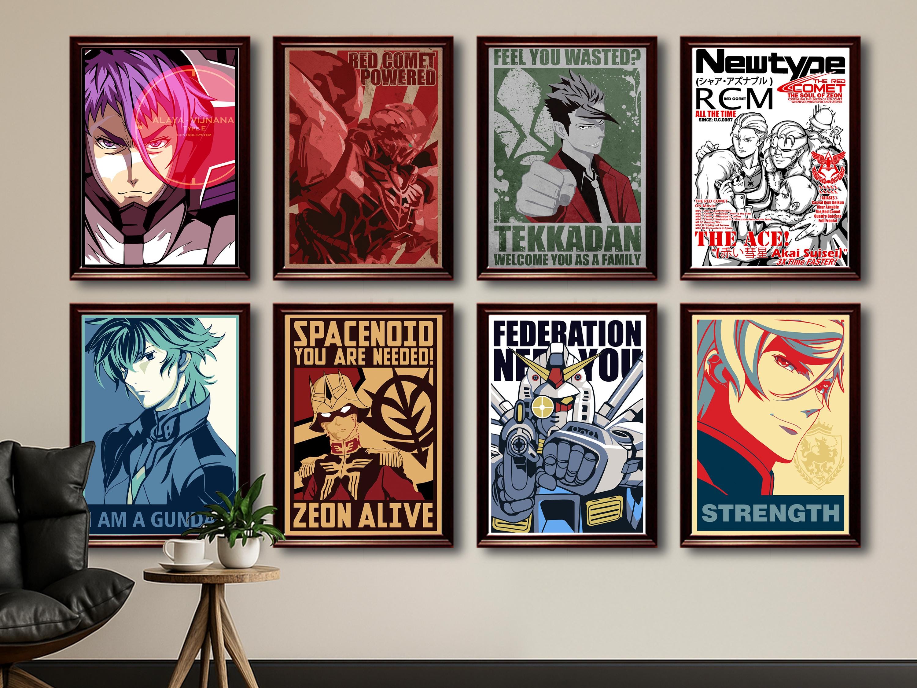 Gundam poster - Etsy 日本