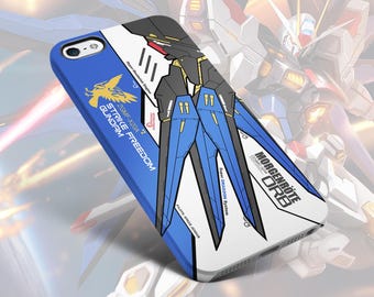 Anime Strike freedom Gundam Phone Case mecha Dual Layer Protection