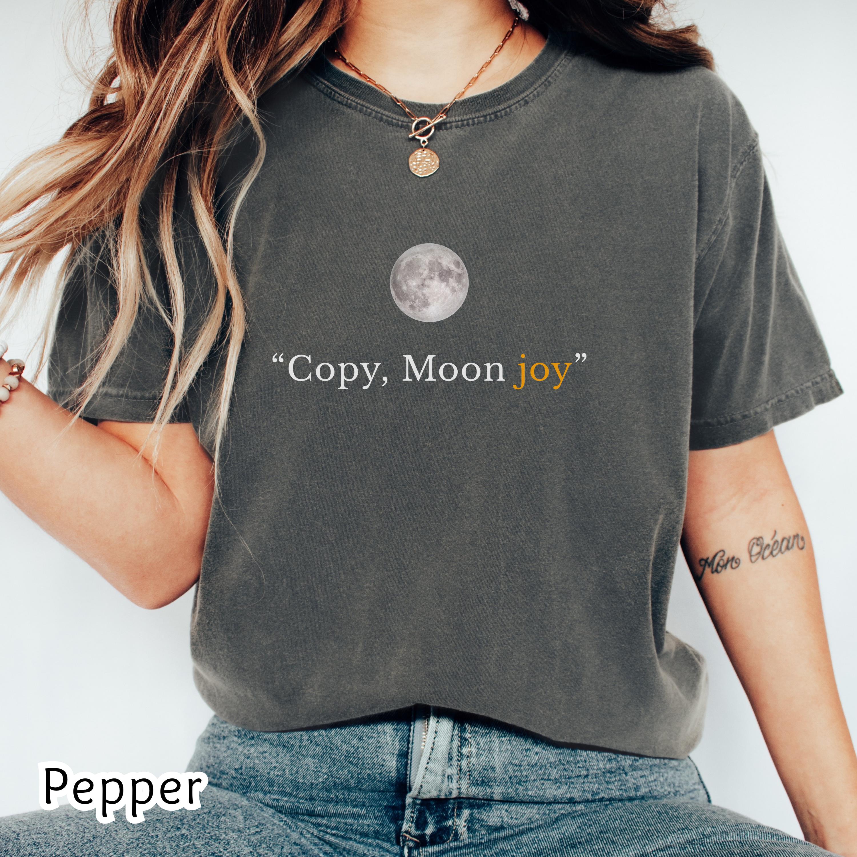 Copy Moon Joy – Lunar Graphic Shirt: Space Lovers Fashion