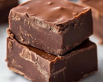 Recept på mjuk chokladmarshmallows med gräddfudge - digital nedladdning | Utskrivbart recept för godisbakning