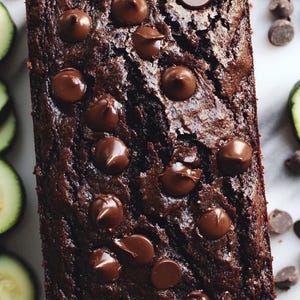 QUICK RECIPE for Chocolate Zucchini Bread Printable Download