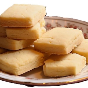 Receta digital de galletas de mantequilla escocesas clásicas, recetas imprimibles para hornear en las fiestas