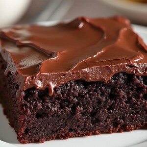 Carte de recette numérique de gâteau en feuille de chocolat pour grand-mère, belles recettes imprimables pour un gâteau en feuille du Texas et un glaçage au chocolat