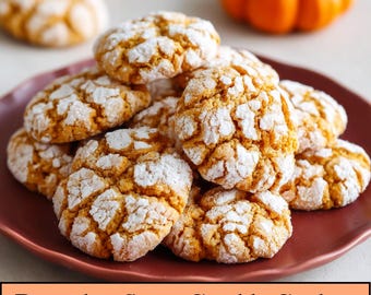 Ricetta per biscotti increspati alla zucca e spezie – Scarica la versione stampabile