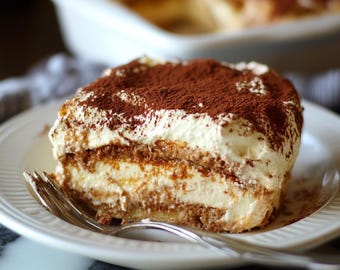 BEST RECIPE for Authentic Italian Tiramisu Printable Download