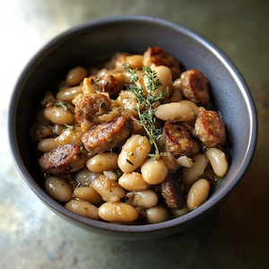 Best White Beans and Sausage with Cornbread Recipe - Digital Download
