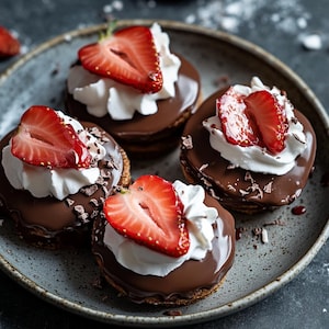 Schoko Erdbeerkuchen Rezept: Hausgemachtes Dessert (PDF)
