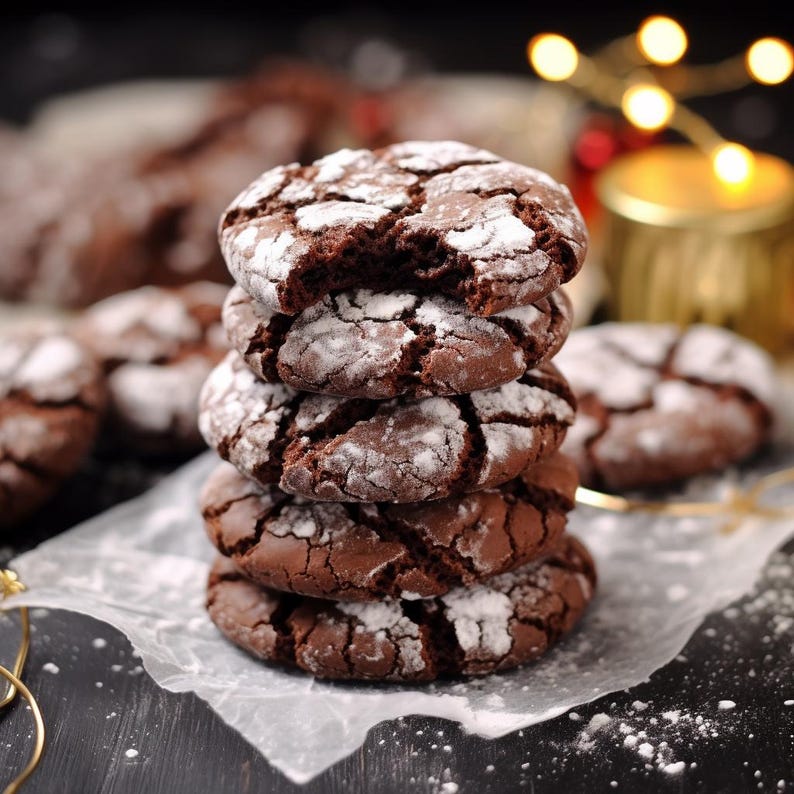 6 Best Crinkle Cookie Recipe Bundle - Digital Download | Printable ...