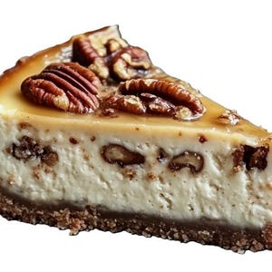 Ahorn Pekannuss Pralinen Käsekuchen Rezept - Digitaler Download | Druckbares Dessert-Rezept