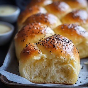 Soft Sourdough Pull Apart Rolls Recipe: Printable PDF