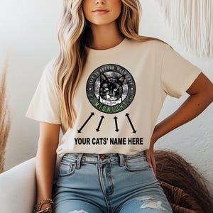 Tuxedo Cat Graphic Tee: Unisex Jersey Shirt for Cat Lovers