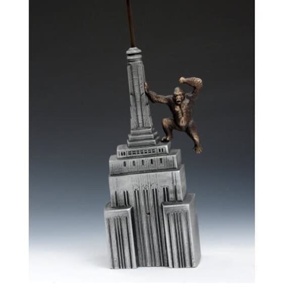 King Kong Coin Bank - Item #915, Cast Aluminum and Cast Bronze, for Table or Desk