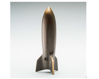 Small Bronze Rocket Item #821