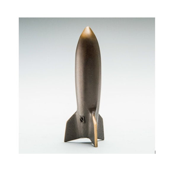 Small Bronze Rocket Item #821