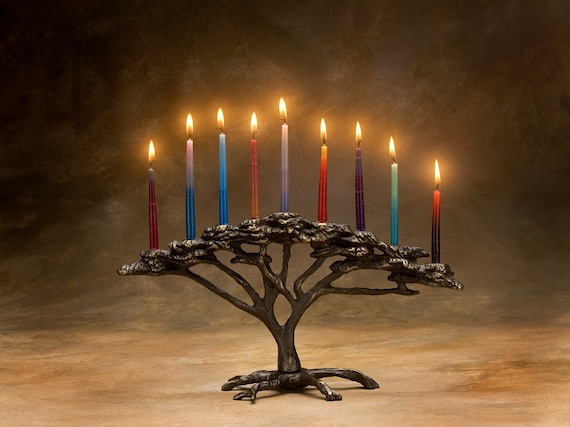 Hanukkah cheap candle holder
