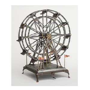 Ferris Wheel - Item #926, 28 inches high, Turns by Crank and Chain