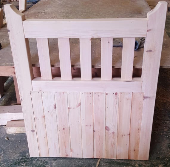cottage garden gate entrance and side gate 70mm thick timber
