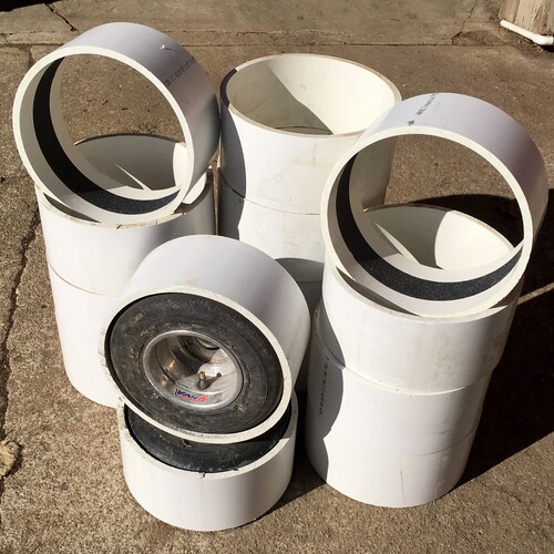 PVC Sleeves for Drift Trike Wheels 