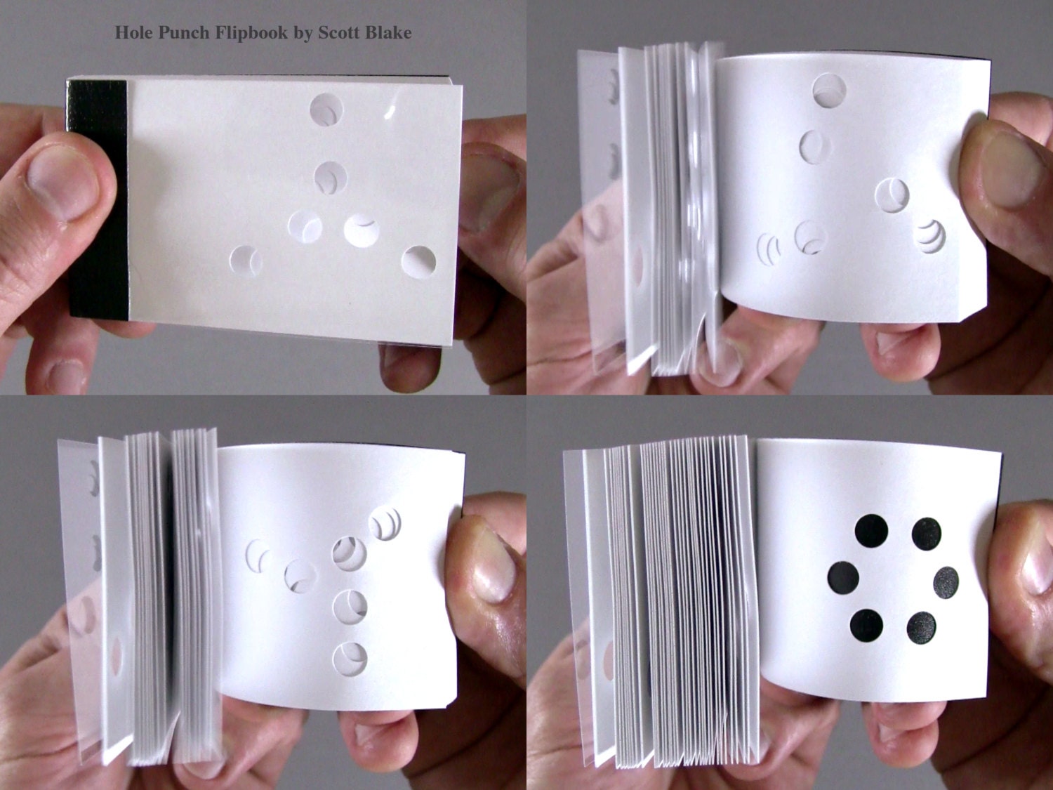 Hole Punch Flipbooks by Scott Blake - Etsy