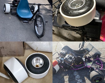 PVC Sleeves for Drift Trike Wheels 