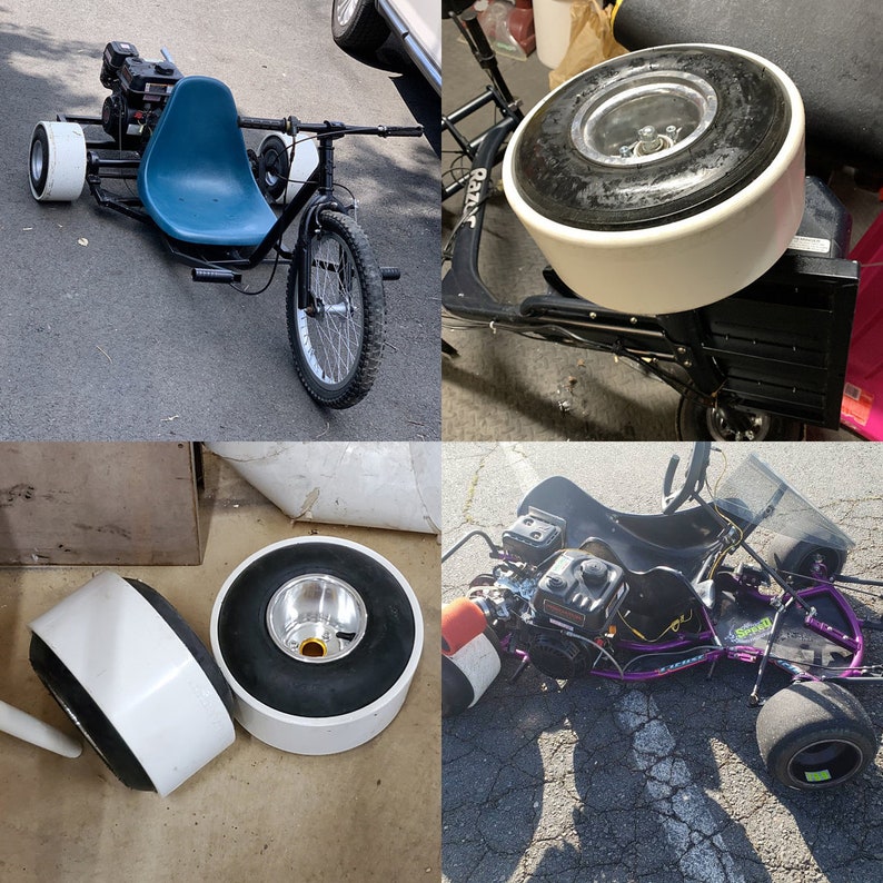 Pair of 2 PVC Sleeves for Drift Trike Wheels 10 & Etsy Canada