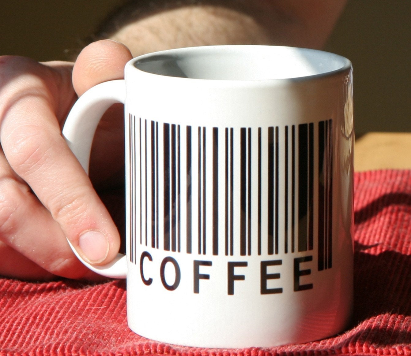 Barcode Coffee Mug Etsy