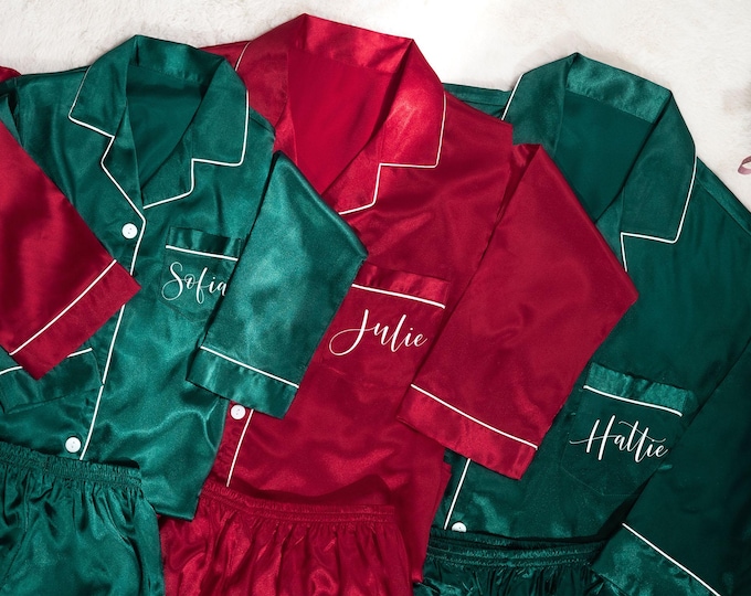Family Christmas Name Pajamas Set,Matching Pajamas Shirt Long Set,Personalized Christmas Family  Pajamas Shirt,Christmas Pajamas Gifts 2026
