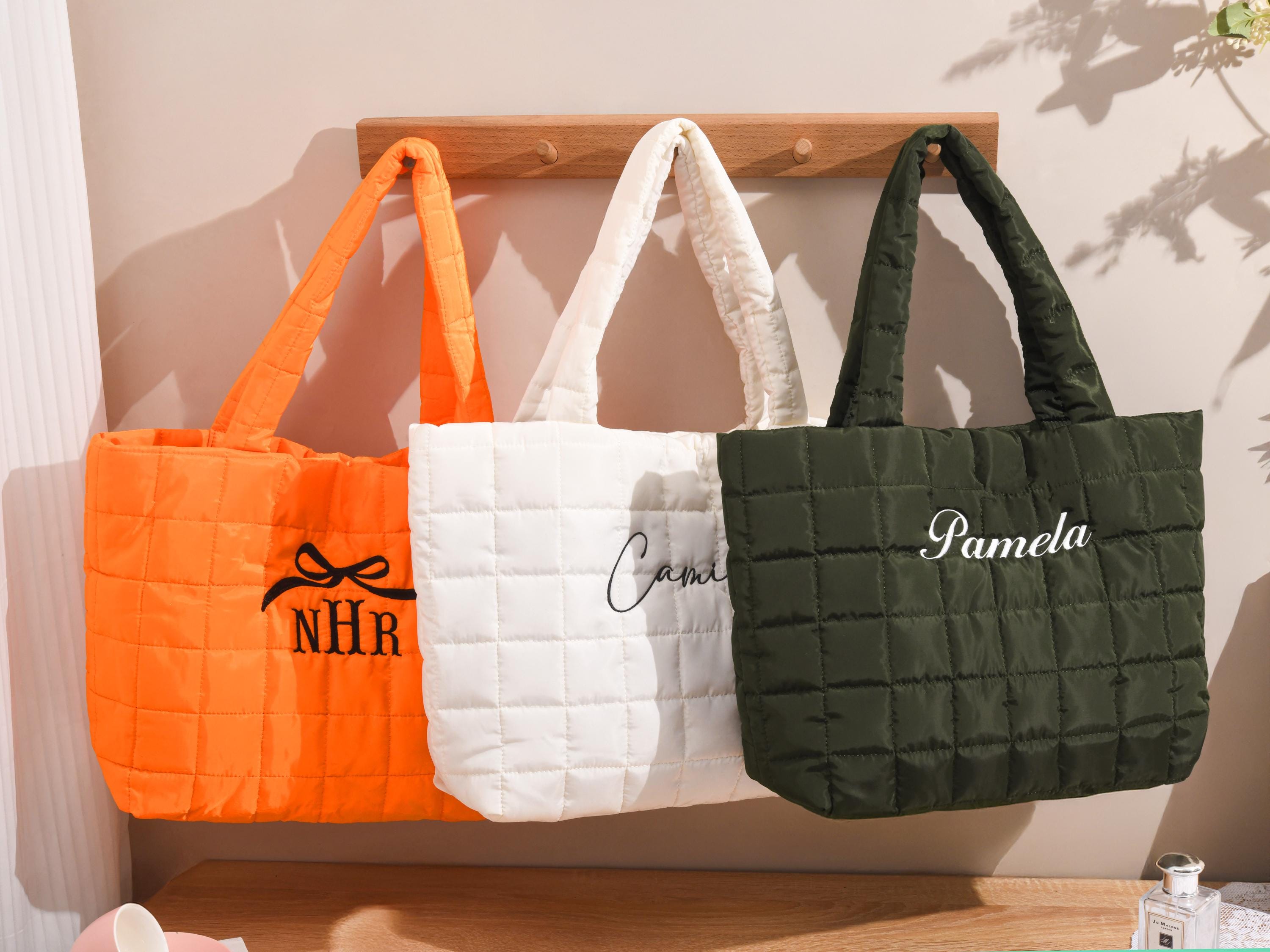 キムタク US Customized Quilted Bag Quilted Block-Print Tote Bag – KenzKustomz