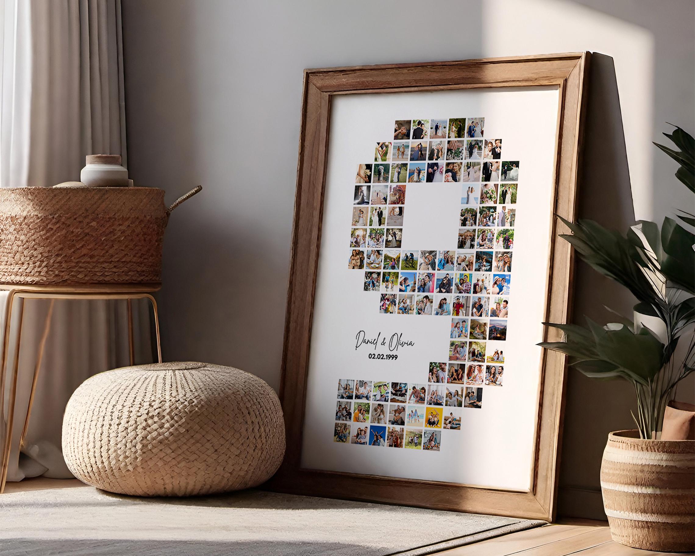 Number 9 Photo Collage: 9th Anniversary Gift (digital Download) - Etsy