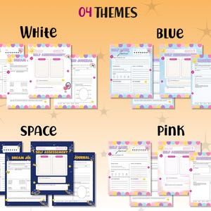 Kids Daily Journal, Printable Kids Journal, DIY Journal Pages for Kids, Diary for Children For Reflection and Gratitude PDF Digital Download