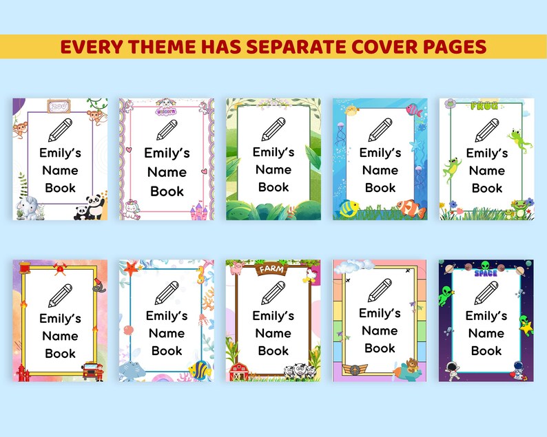 How To Include Names Custom Name Tracing Sheet: Personalized Handwriting Practice (digital ...