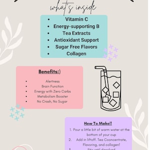 TO-GO Loaded Tea Kits W/ Collagen:) - Etsy