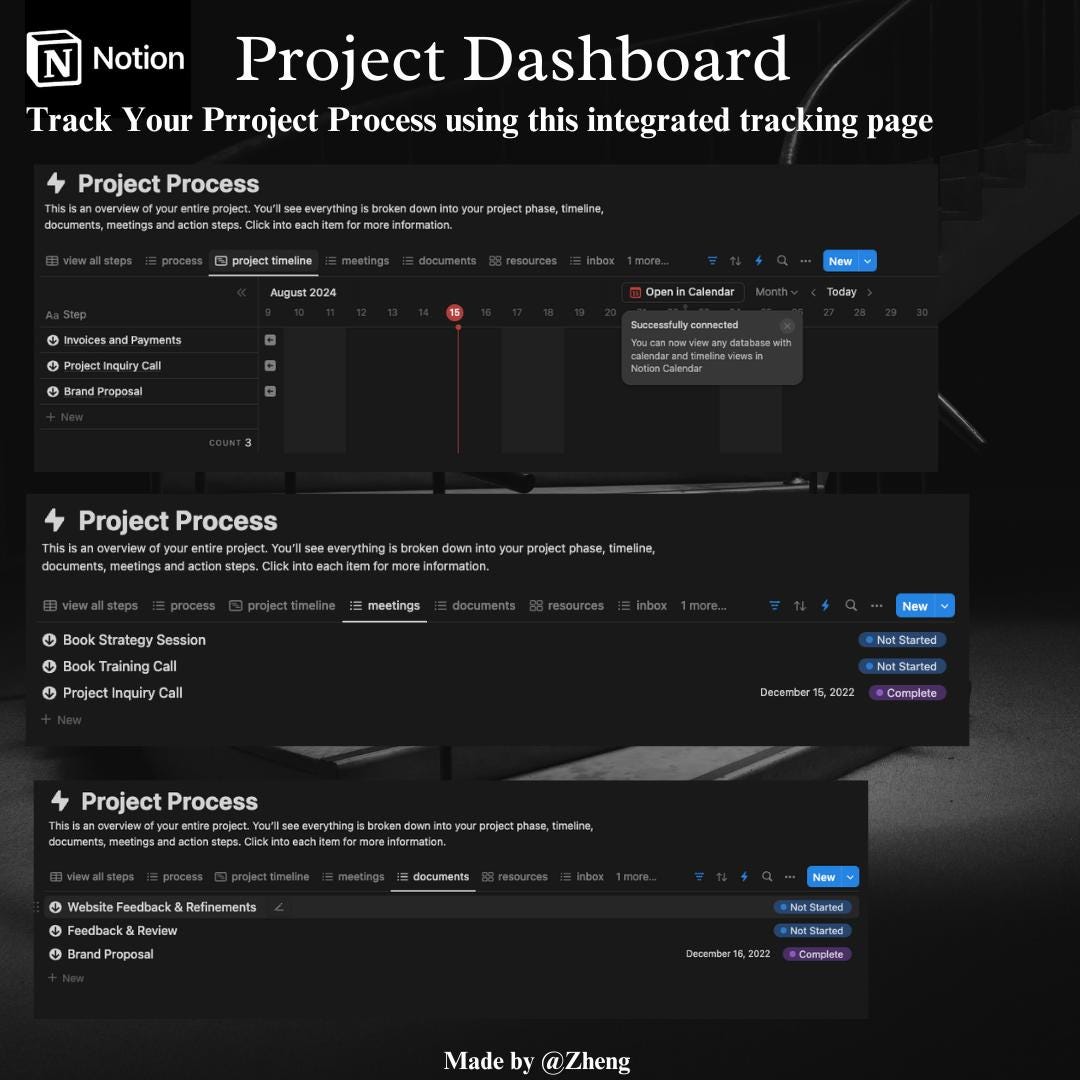 The Ultimate Freelancer Template for Notion - Etsy