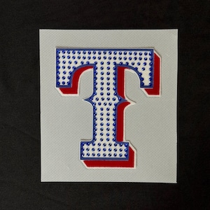 Texas Rangers Patch