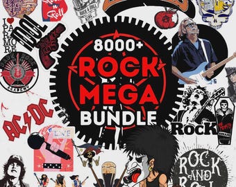 8000+ Rock Band PNG Bundle 1 | Rock Music | Heavy Metal | Rock And Roll | T-shirt Designs, Rock T-shirts, Premium class Rock design pack
