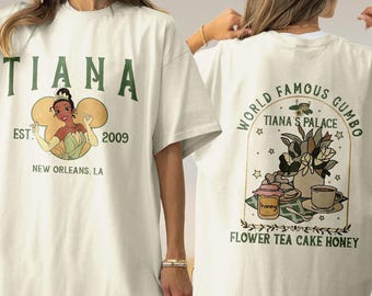 Princess And The Frog T-Shirt, Princess Tiana Shirt, Tiana's Palace Sweatshirt, Tiana Princess Vacation Shirt, Best Gift For Tiana Lover