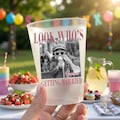 Personalized Look Who's Getting Married Frosted Cups, Custom Photo Bride Cups, Beach Bachelorette Party Cups, Wedding Frosted Cup