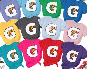Gatorade Drink Matching Cosplay Shirt, Beverage and Food Matching Group Tee, Gatorade Halloween Costume For Group Shirt, Sports Drink Gifts